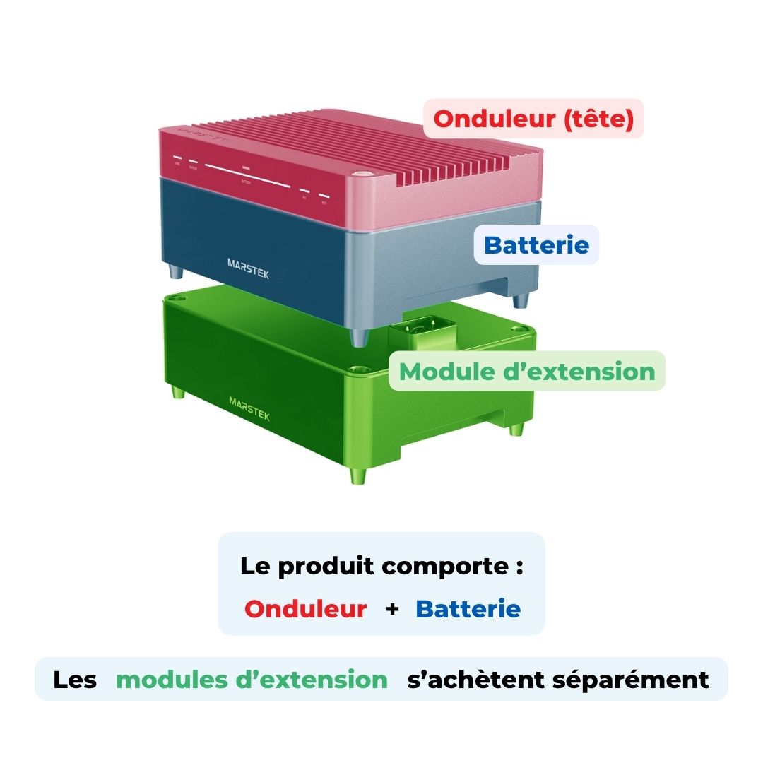 Module d'extension VENUS A 2,12kWh MARSTEK