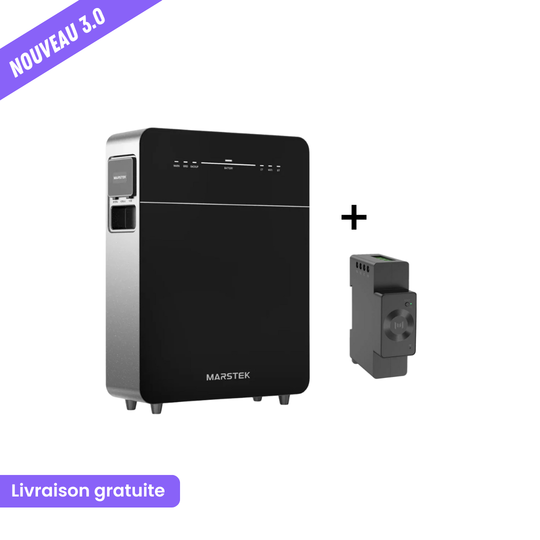 Batterie de stockage VENUS-E 3.0 Marstek 5120Wh couplé en AC