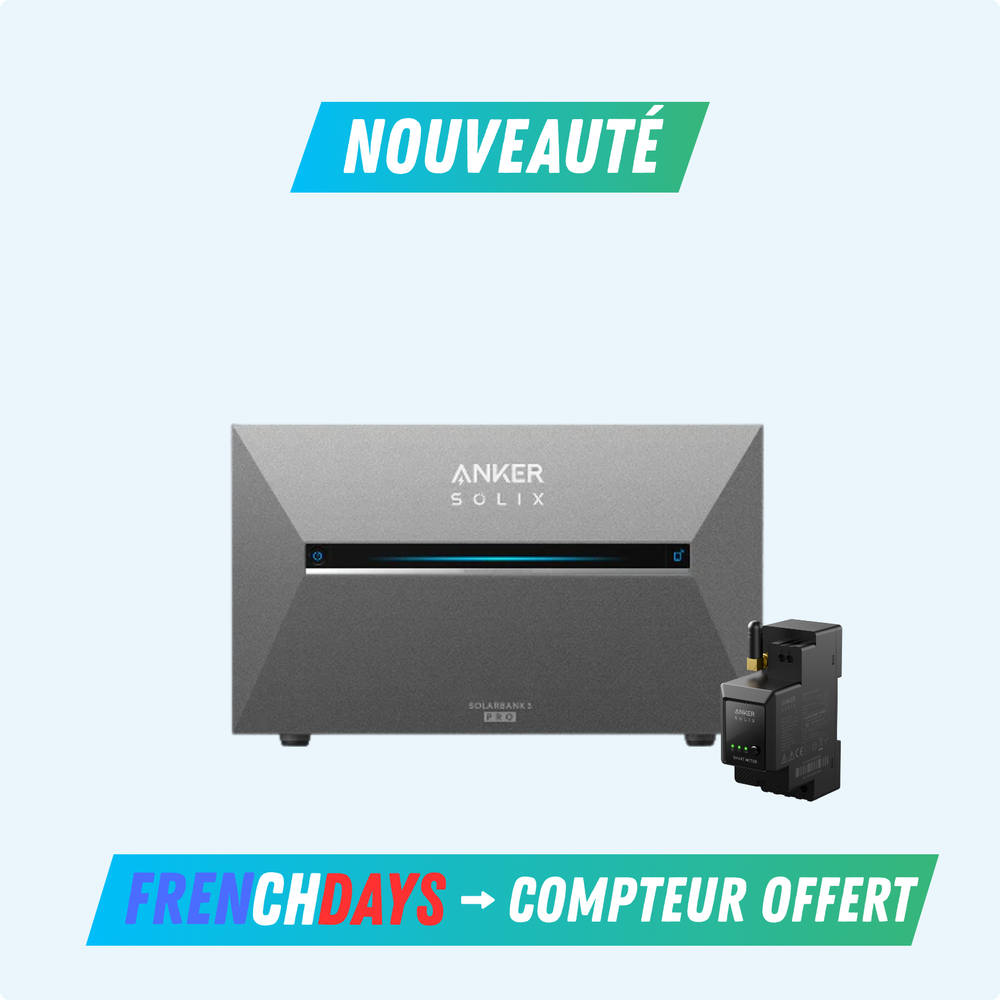 Anker SOLIX Solarbank 3 Pro (Nouveau)
