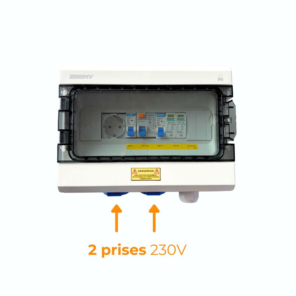Coffret de protection AC