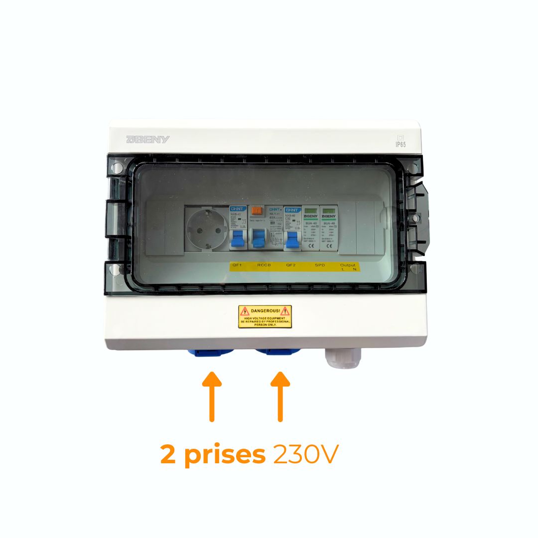 Coffret de protection AC