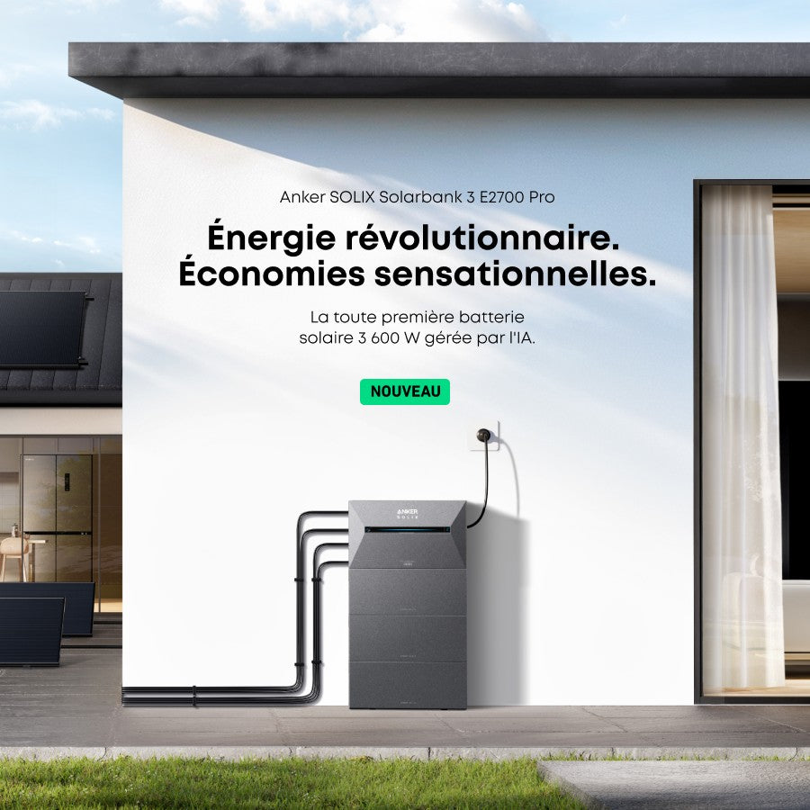 Anker SOLIX Solarbank 3 Pro (Nouveau)