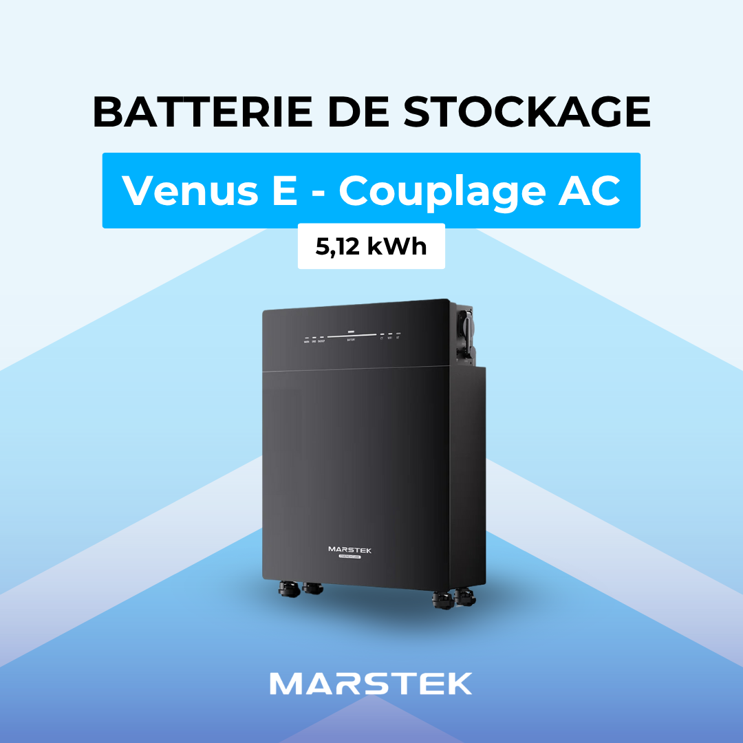 Kit 2000W + batterie 5,12kWh en AC plug & play