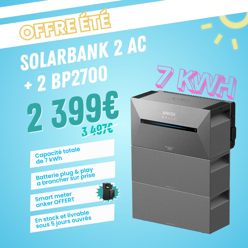Solarbank 2 AC + 2 Extension BP2700